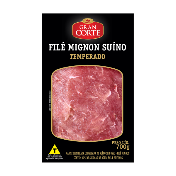 Filé Mignon Suíno Temperado Grancorte 6183